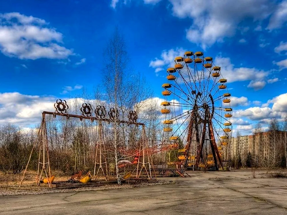 Чернобыль парк аттракционов