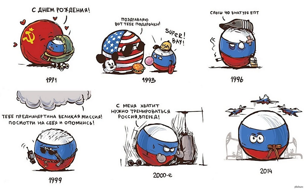 Countryballs Российская Империя комиксы