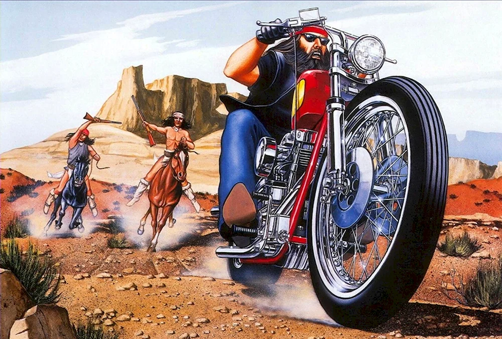 David Mann и Харлей Дэвидсон