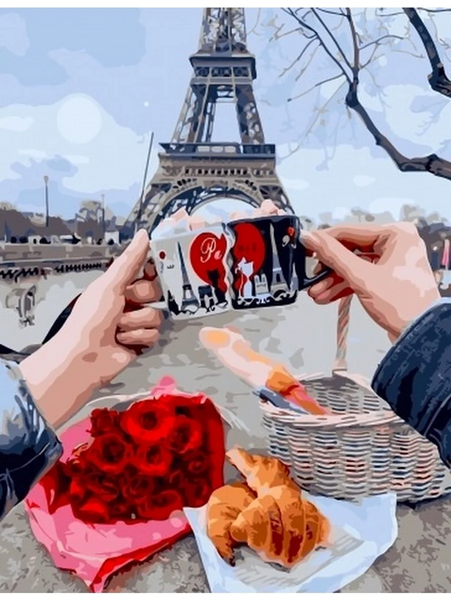 День Святого Валентина Париж