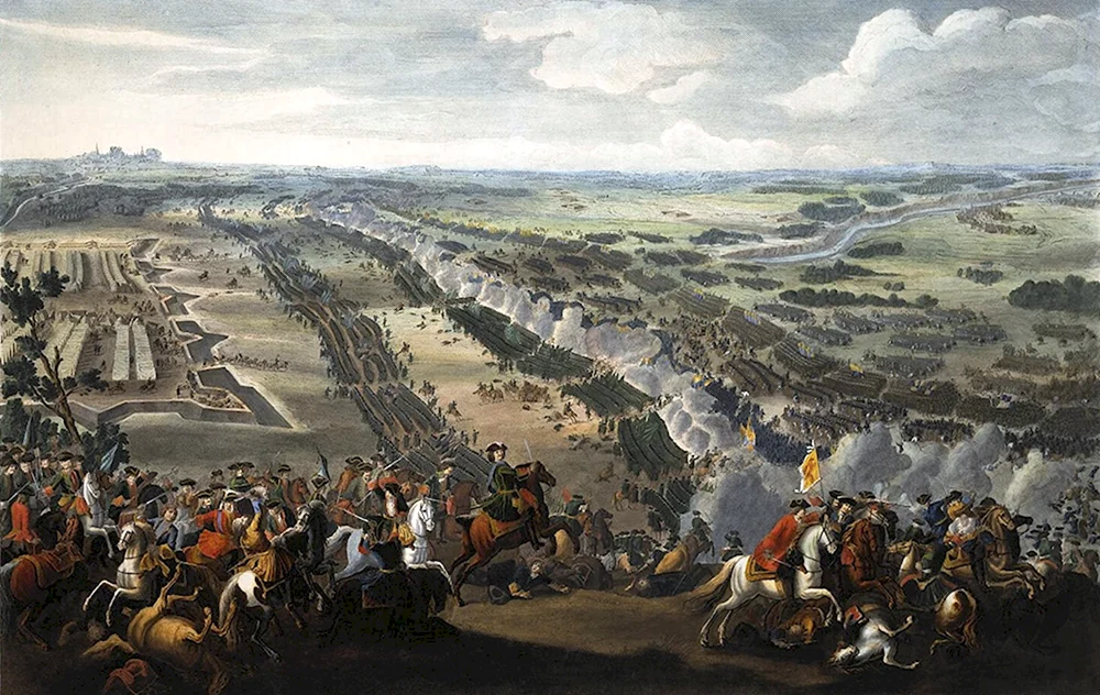 Денис Мартен Полтавская битва 1726