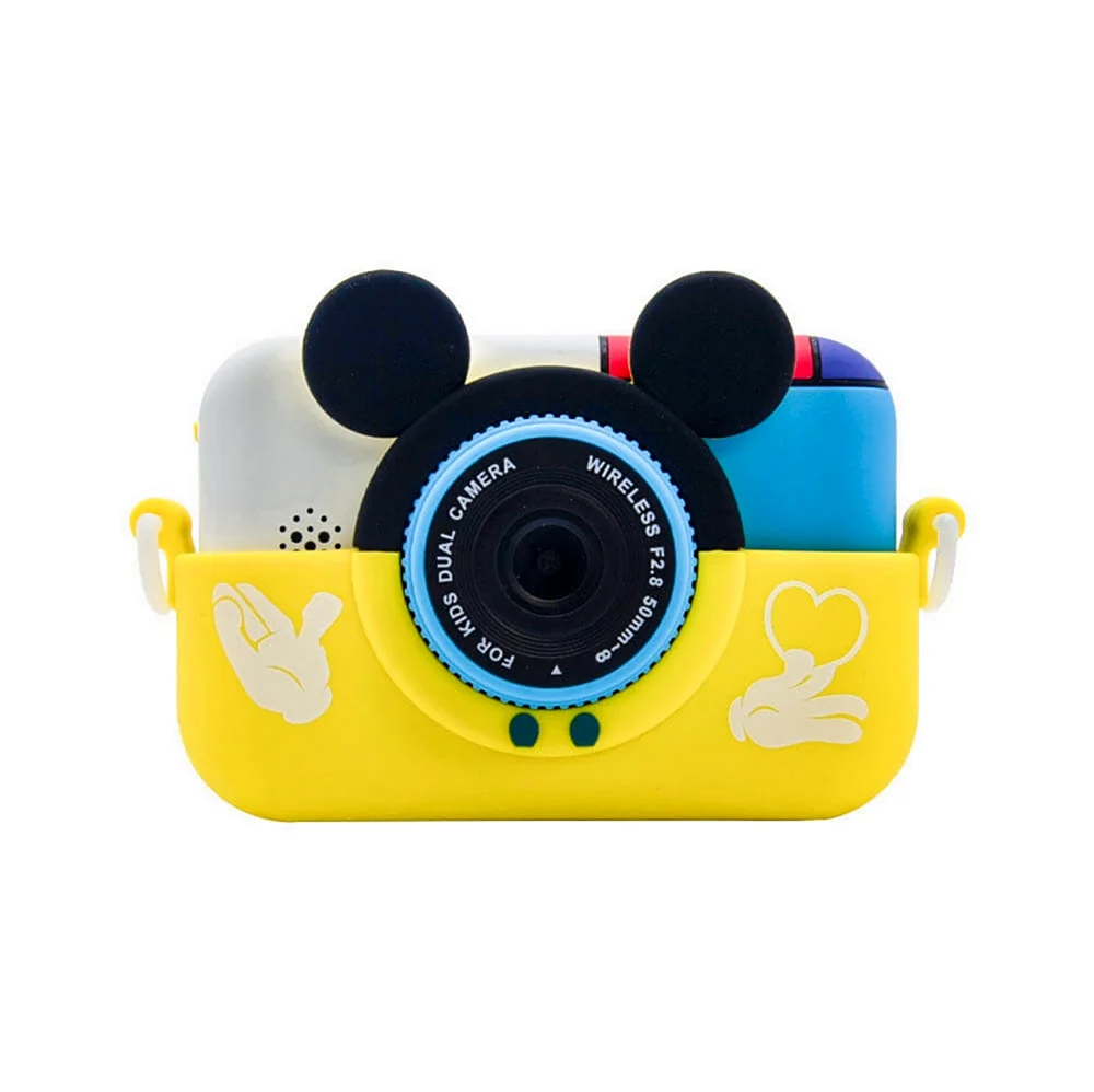 Детский цифровой фотоаппарат камера Микки Маус childrens fun Camera Mickey Mouse