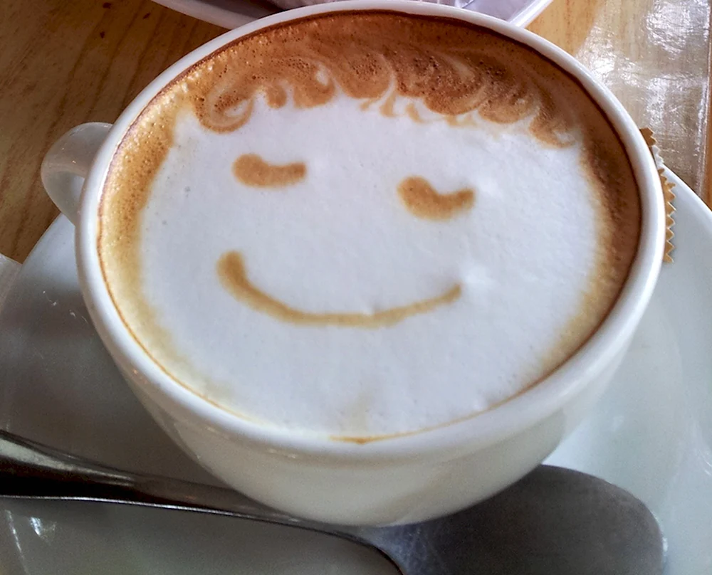 Доброе утро чашка кофе улыбка