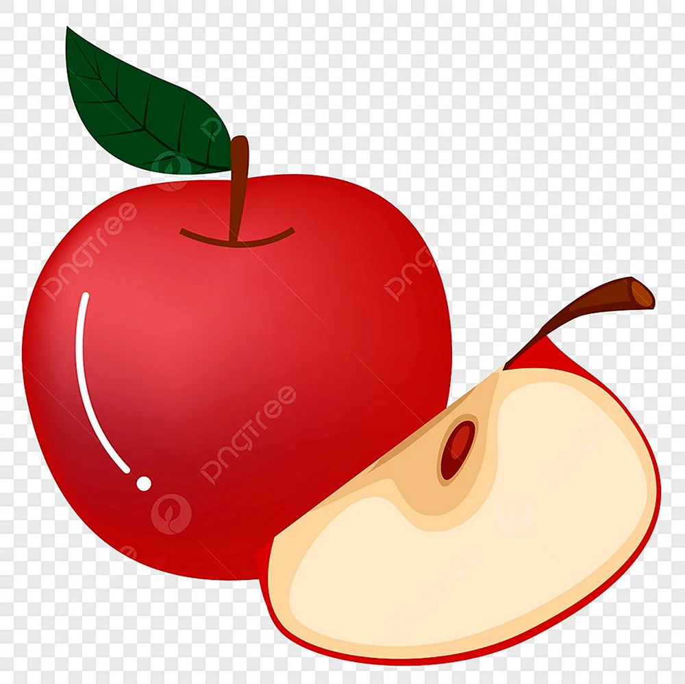 Долька яблока