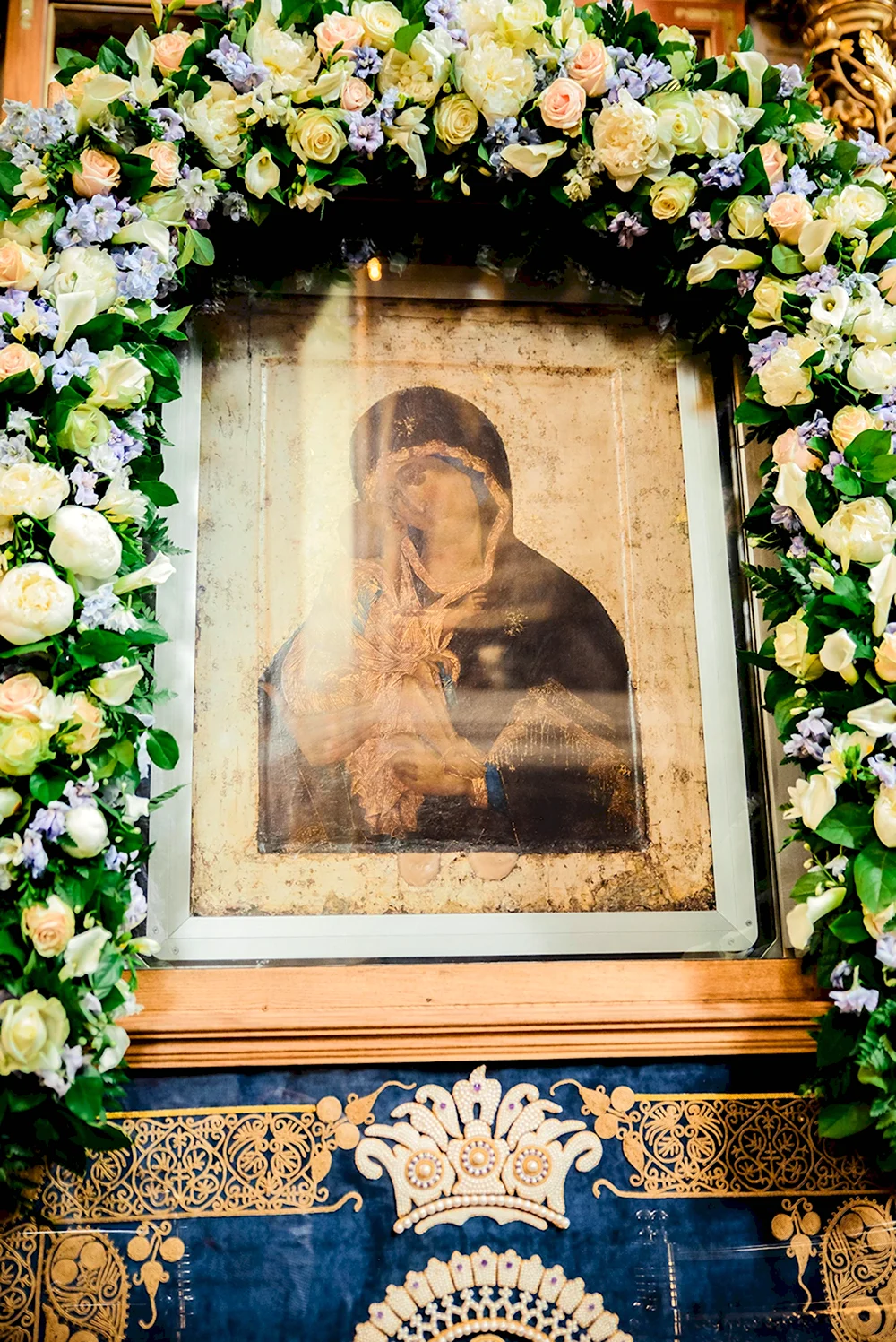 Донской монастырь икона Божьей матери