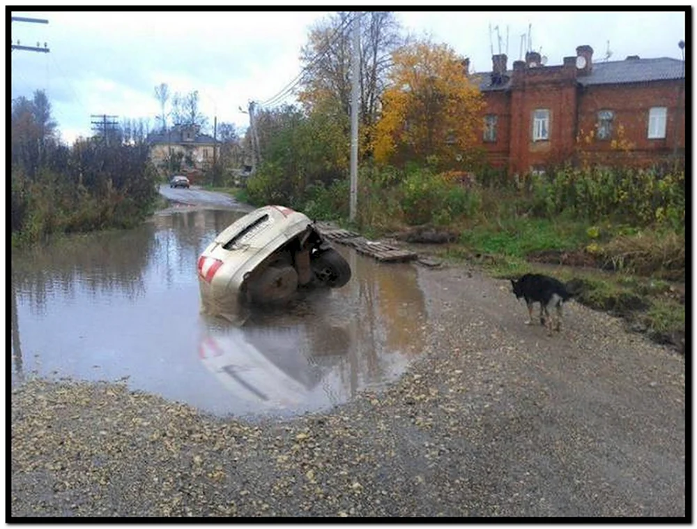 Дороги России приколы