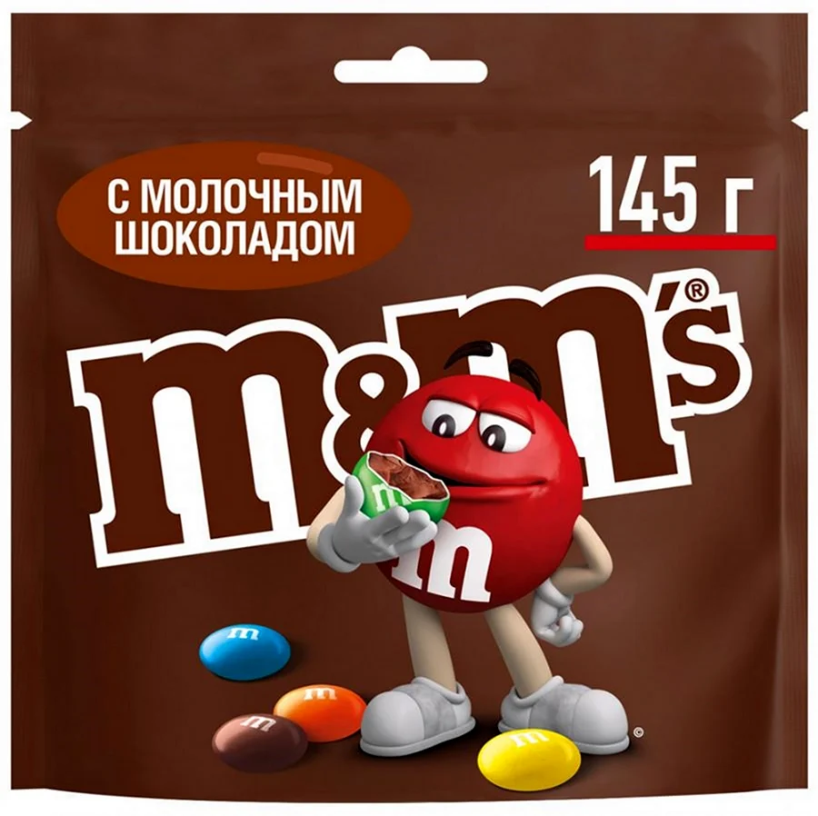 Драже м&м^s 145г шоколад