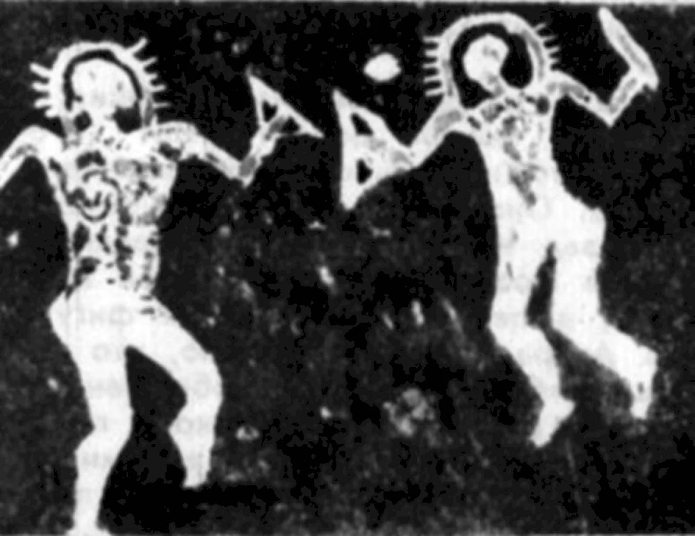 Древние пришельцы петроглифы