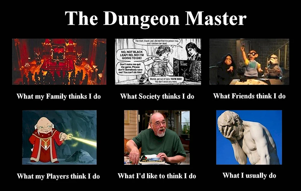 Dungeon Master мемы
