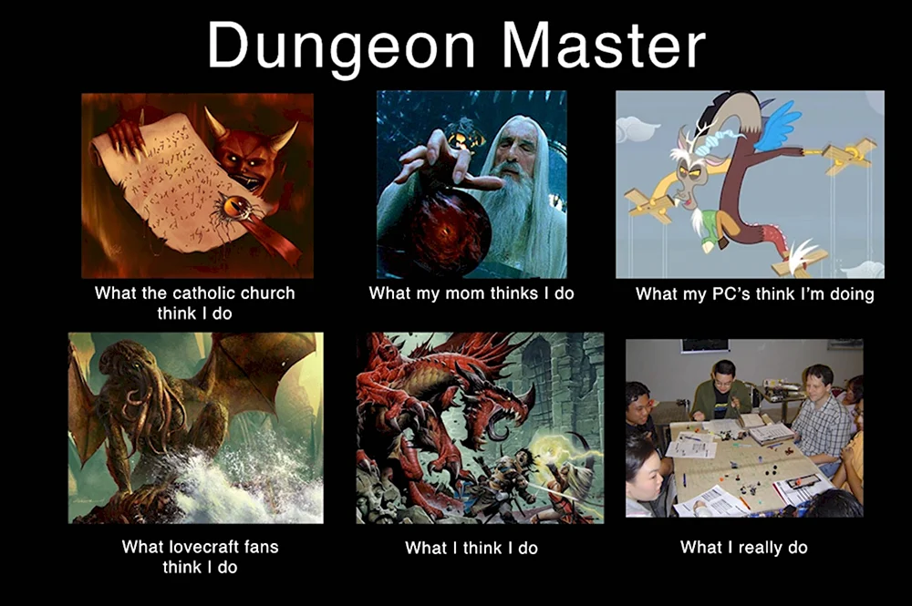 Dungeons and Dragons мемы