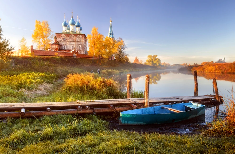 Дунилово. Ивановская область. Осень