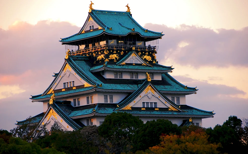 Дворец Осака Япония