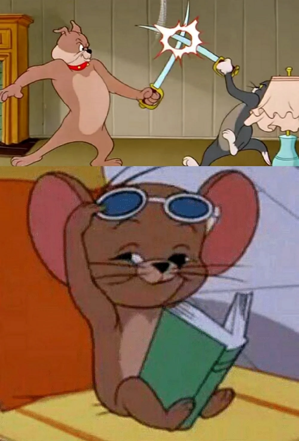 Джерри в очках