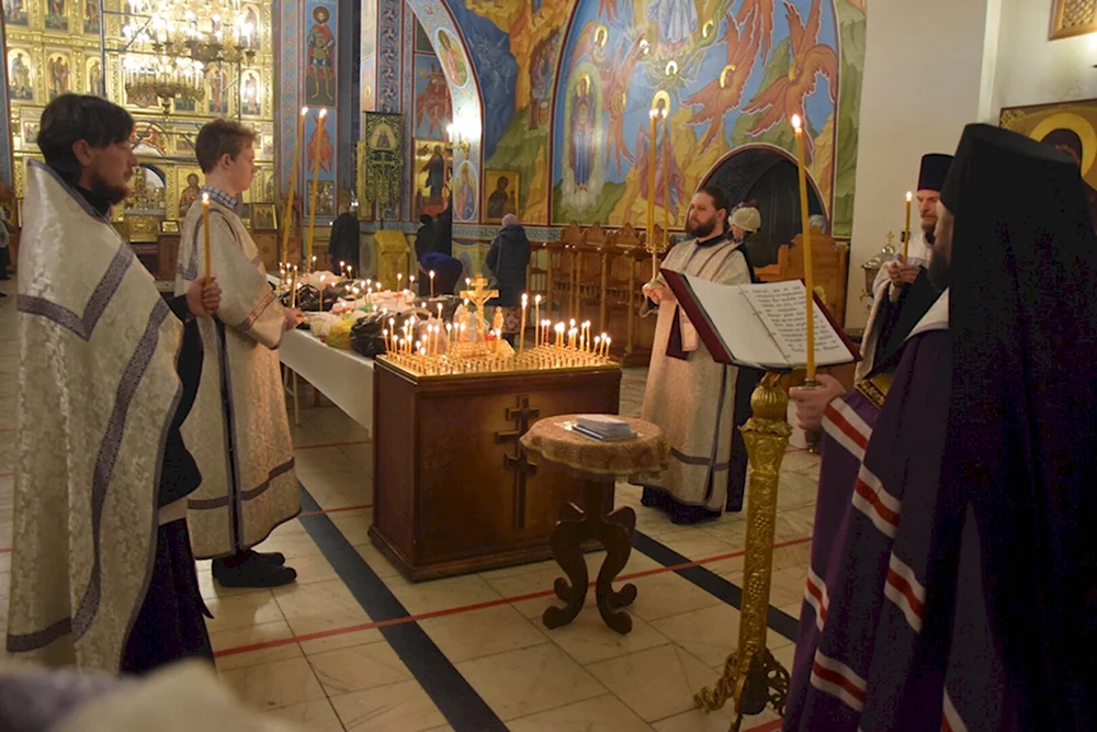 Енисейская епархия Димитриевская суббота