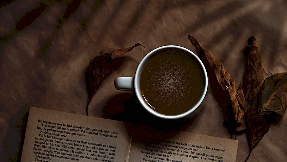 Эстетика книг и кофе