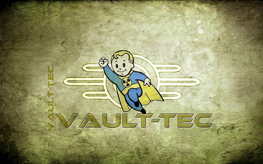 Fallout 4 Vault Tec фон