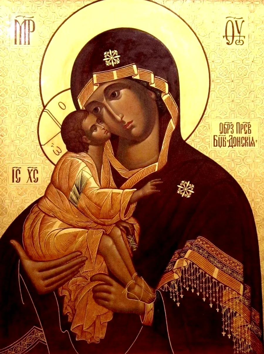 Феофан Грек Донская икона Божией матери