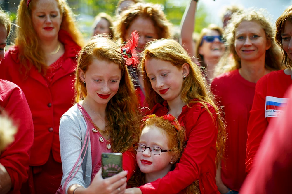 Фестиваль рыжеволосых в Нидерландах