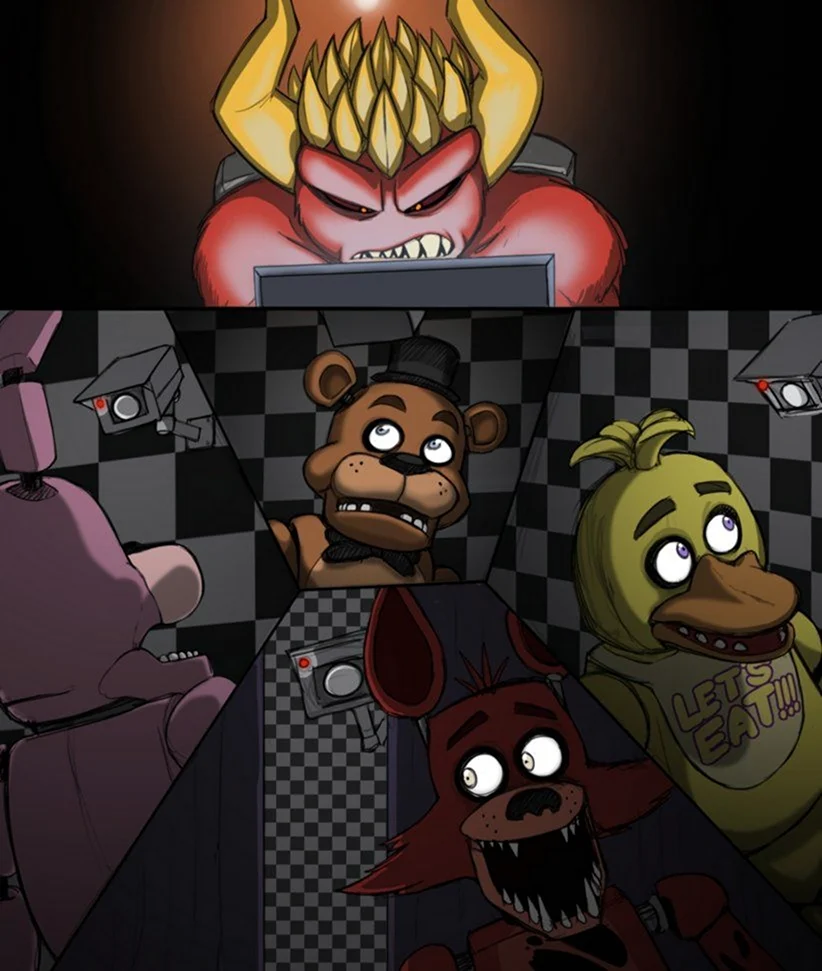 Five Nights at Freddys арт