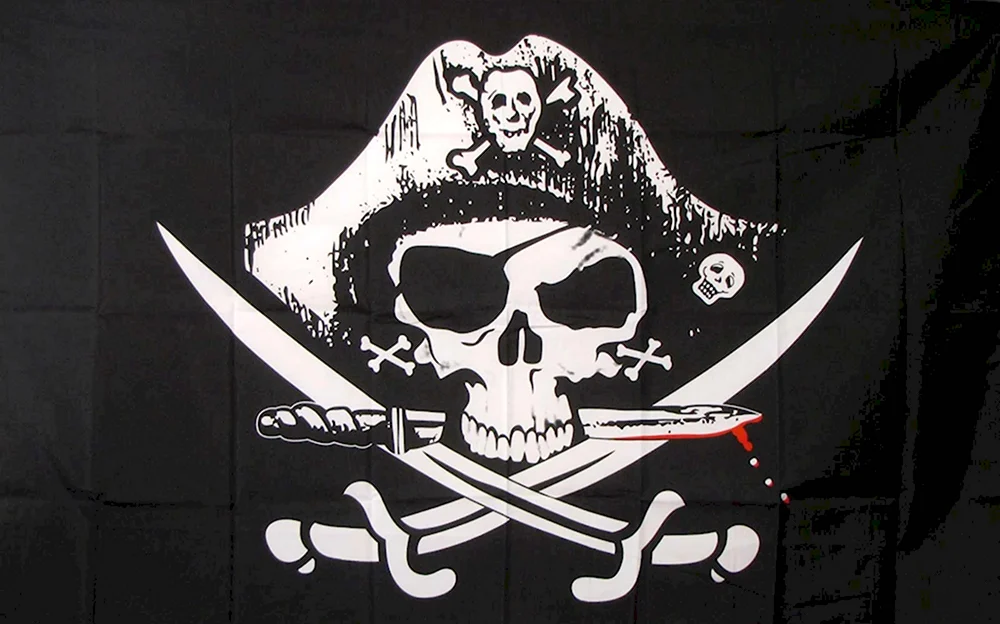 Флаги известных пиратов веселый Роджер