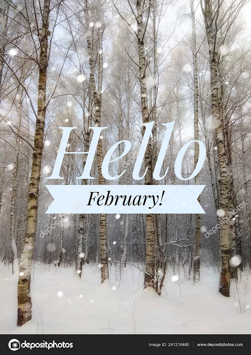 Фото hello February