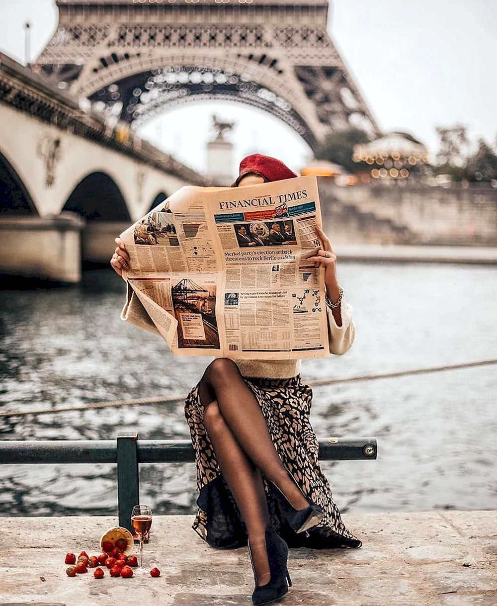 Фотосессия в парижском стиле
