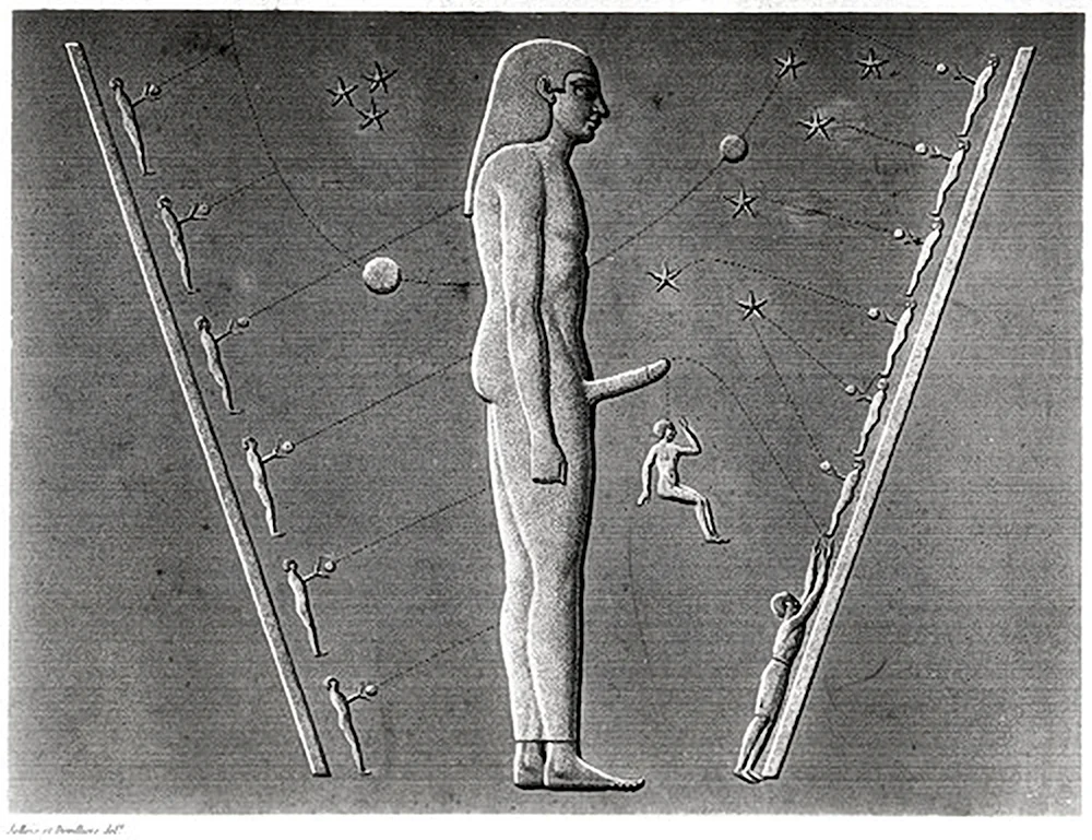 Фрески древнего Египта НЛО