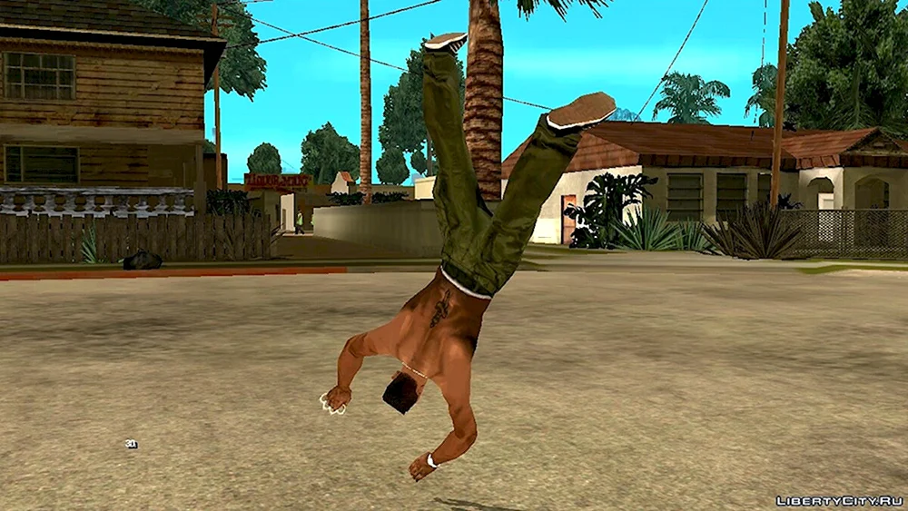 GTA sa паркур