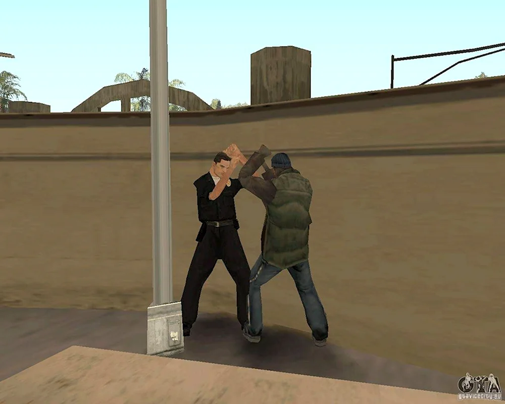 GTA San Andreas бомж