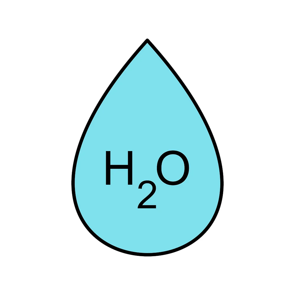 H2o значок