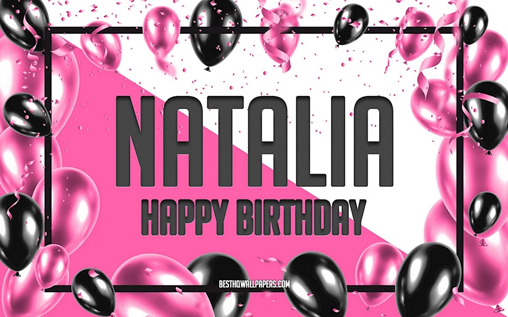 Happy Birthday Natalie