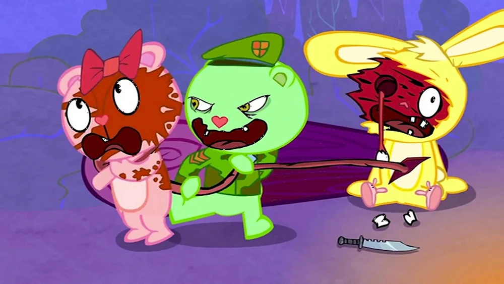 Happy Tree friends мультсериал