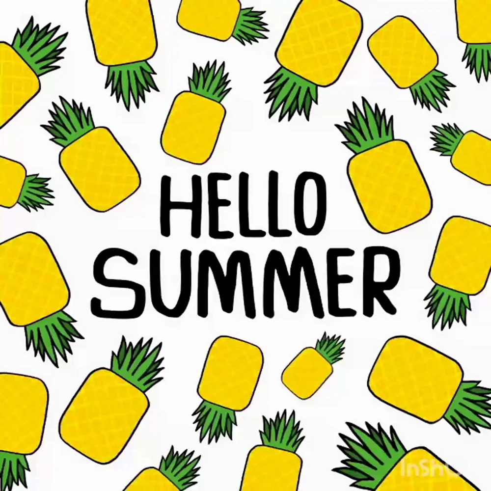 Hello Summer надпись