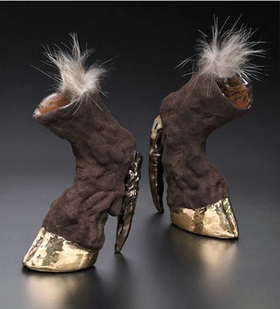 Horse hooves Shoes туфли