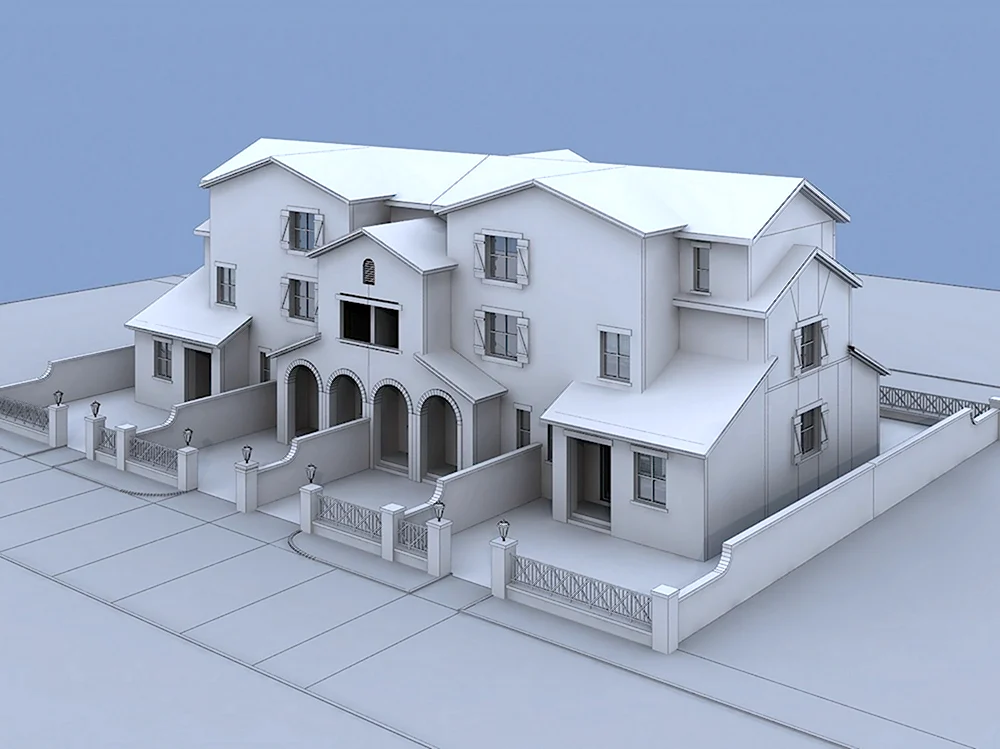 House 3d model lib4d