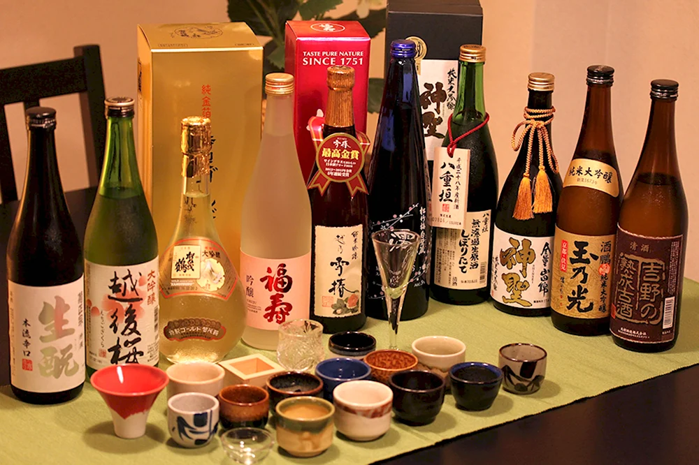 Япония сакэ алкоголь