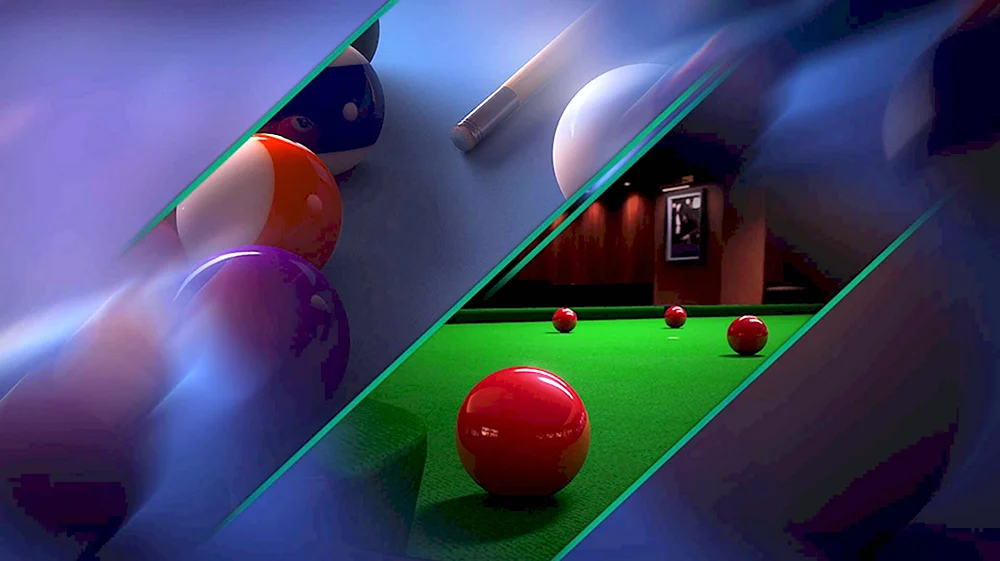 Игра бильярд Snooker