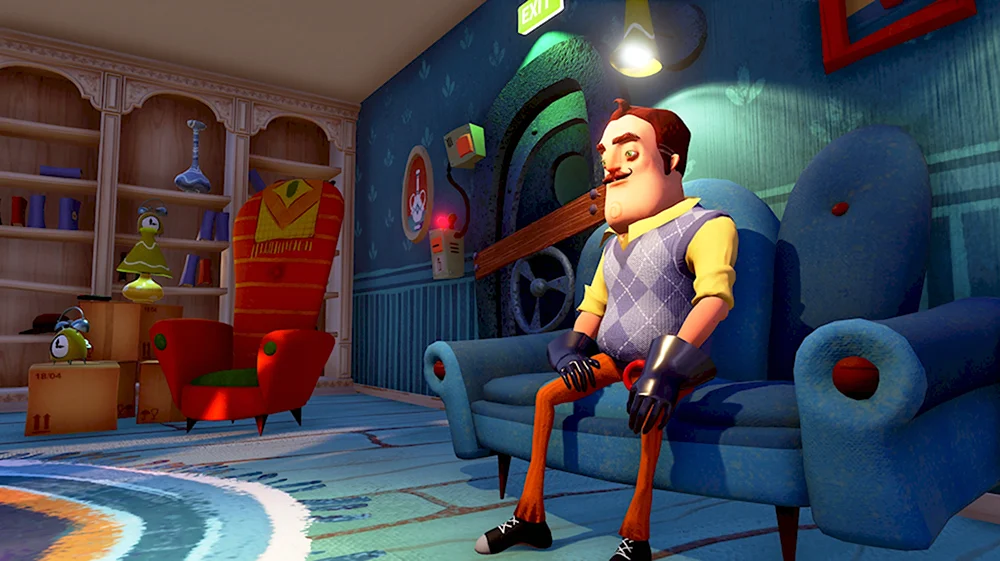 Игра привет сосед hello Neighbor