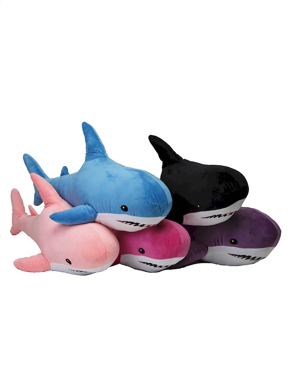 Игрушка акула розовая 100см