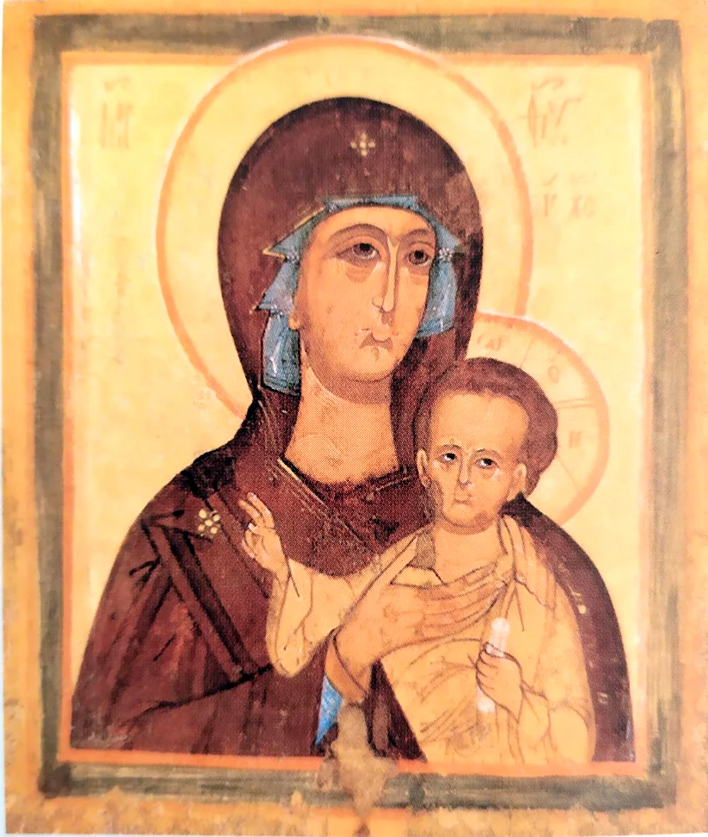 Икона Богоматерь Петровская XV В