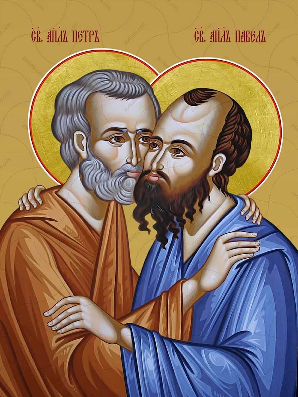 Икона святых первоверховных апостолов Петра и Павла