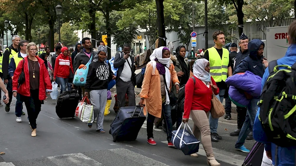 Иммигрантские кварталы в Париже