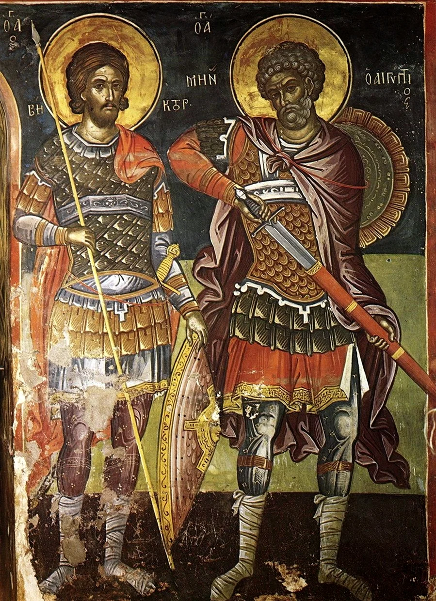 Иоанн воин икона Византия