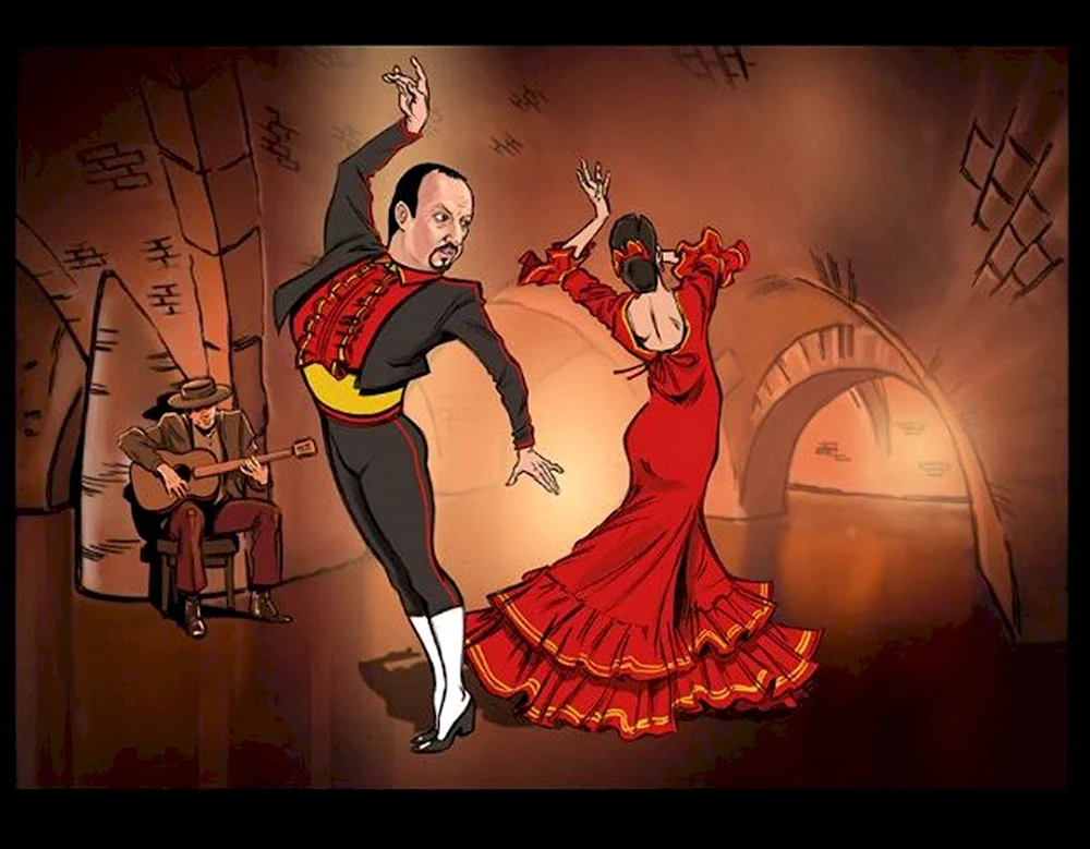 Испанец карикатура