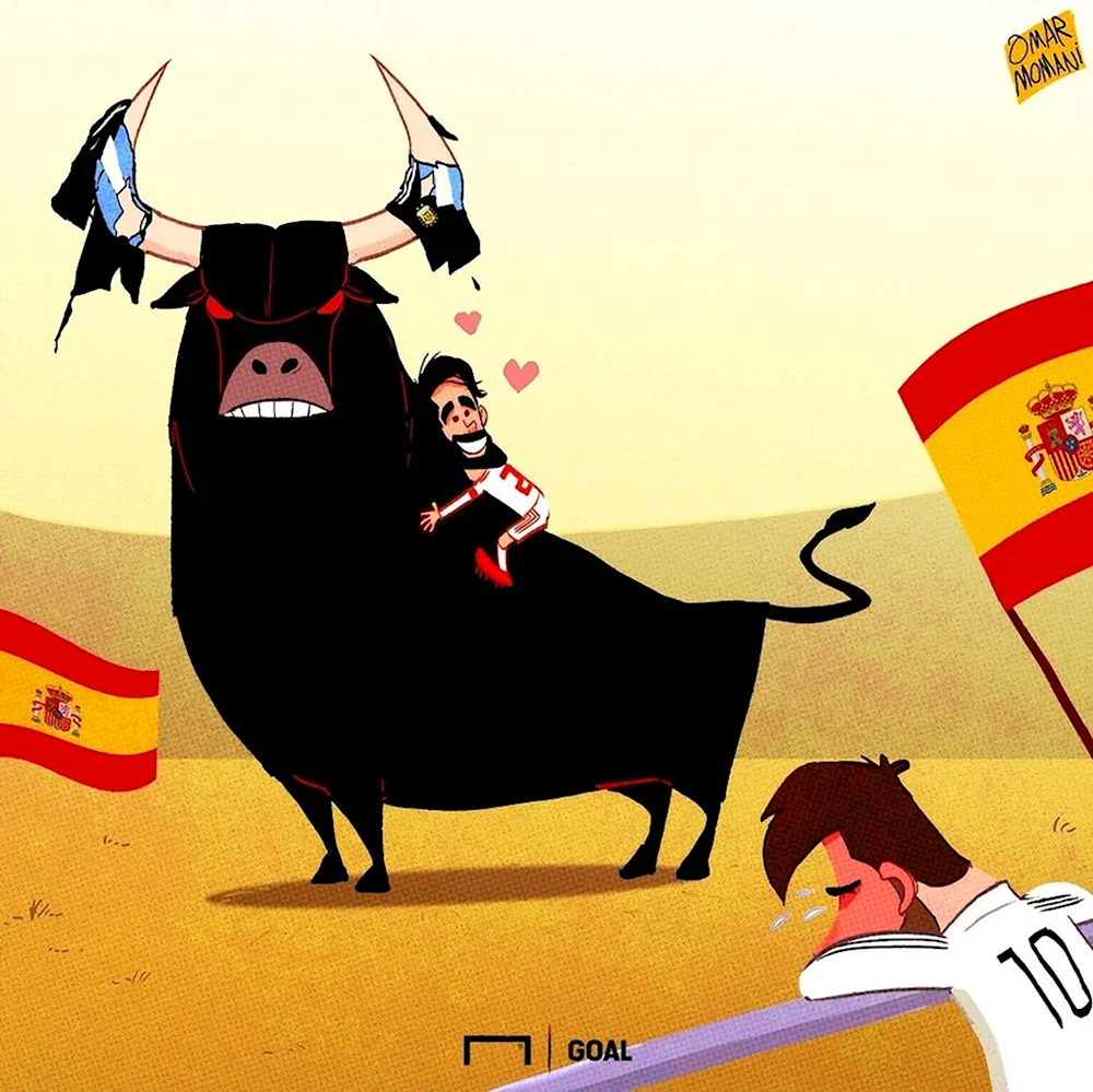 Испания карикатура