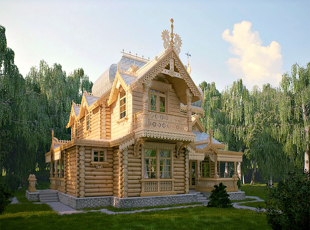 Каменный Терем в русском стиле