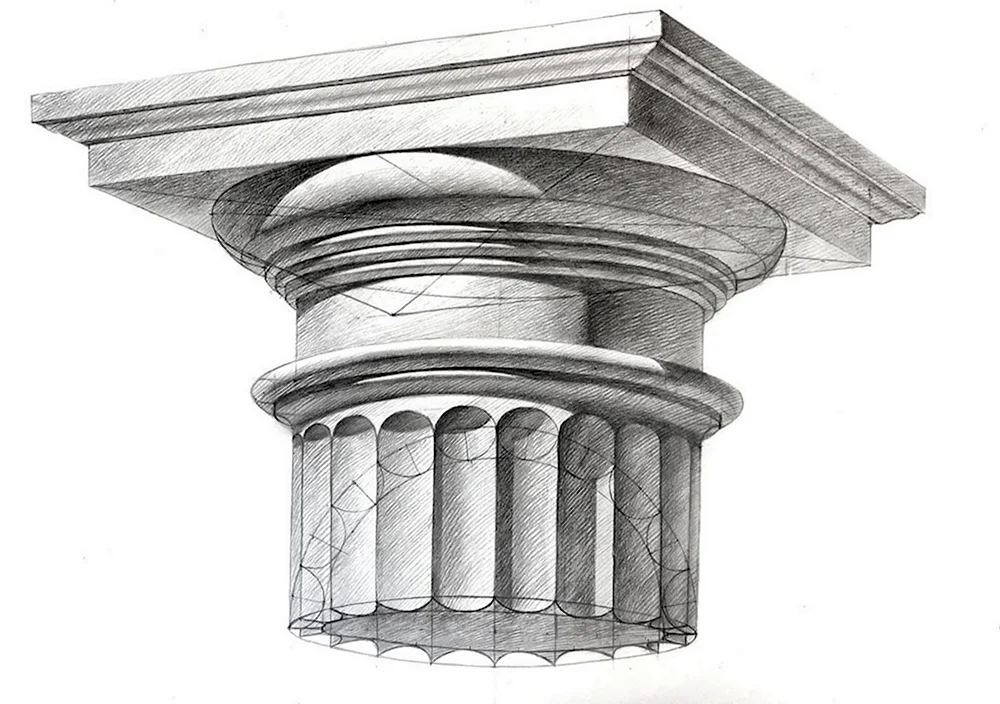 Капитель дорического ордера