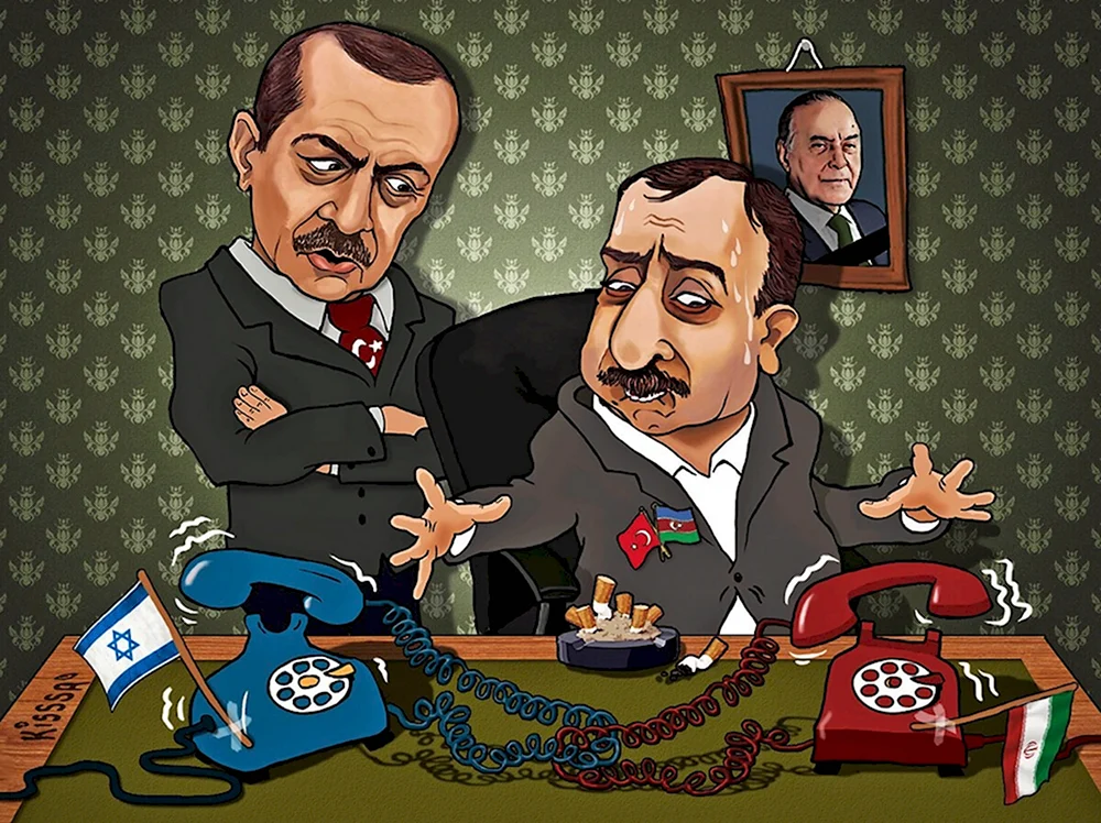 Карикатуры Ильхам Алиев Ильхам