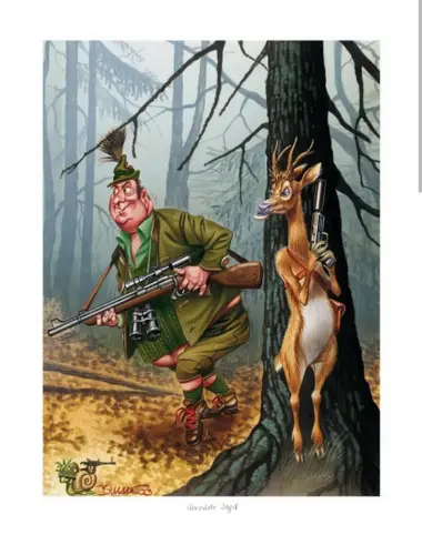 Карикатуры на охотников