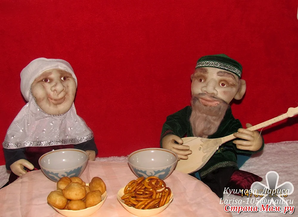 Казахские бабушки и дедушки